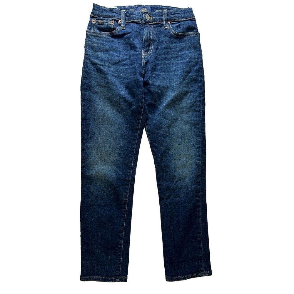 Polo Ralph Lauren Boys Sullivan Slim Stretch Adjustable Waist Jeans Size 12